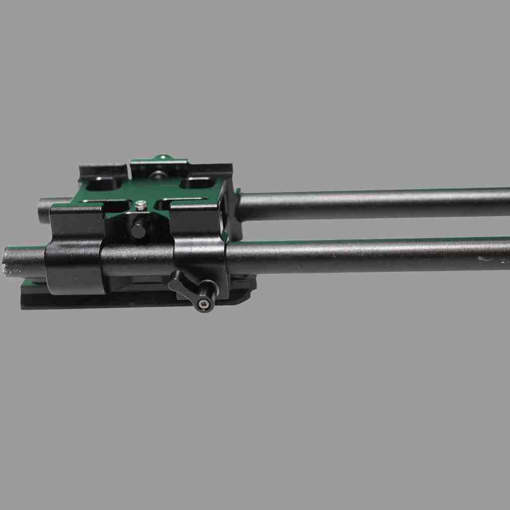 Nicey Rig Plate Dual rod clamps